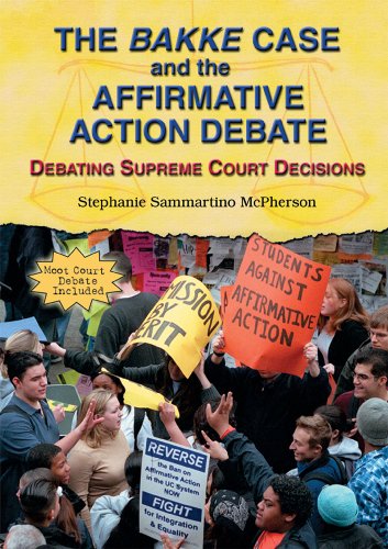 Stock image for The Bakke Case and the Affirmative Action Debate: Debating Supreme Court Decisions for sale by ThriftBooks-Dallas