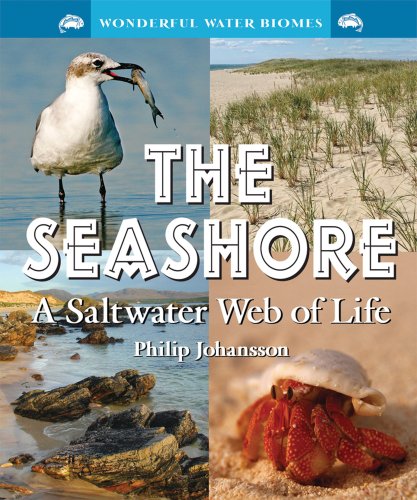 Imagen de archivo de The Seashore: A Saltwater Web of Life (Wonderful Water Biomes) a la venta por Wonder Book