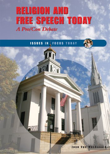 Stock image for Religion and Free Speech Today : A Pro / con Debate for sale by Better World Books: West