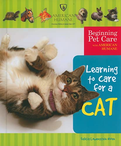 Stock image for Learning to Care for a Cat for sale by Better World Books