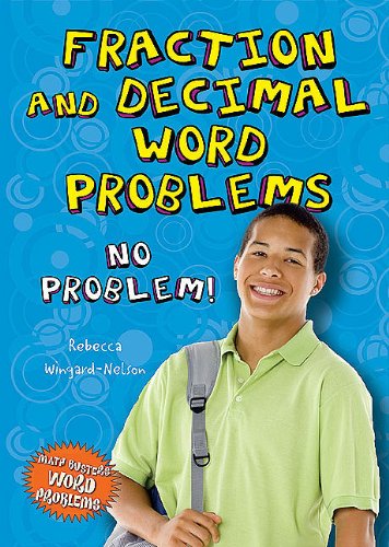 Stock image for Fraction and Decimal Word Problems : No Problem! for sale by Better World Books: West