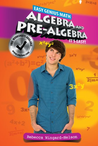 9780766042513: Algebra and Pre-Algebra: It's Easy (Easy Genius Math)