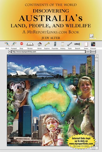 Stock image for Discovering Australia's Land, People, and Wildlife : A MyReportLinks. com Book for sale by Better World Books