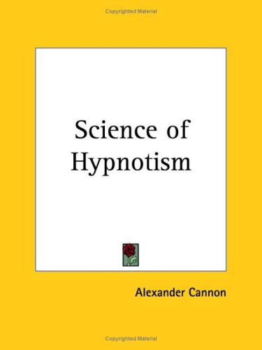 Imagen de archivo de Science of Hypnotism a la venta por HPB-Diamond