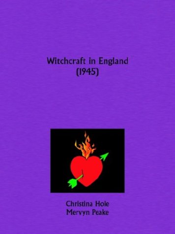 9780766133792: Witchcraft in England (1945)