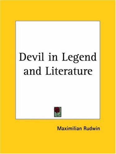 9780766134690: Devil in Legend and Literature (1931)