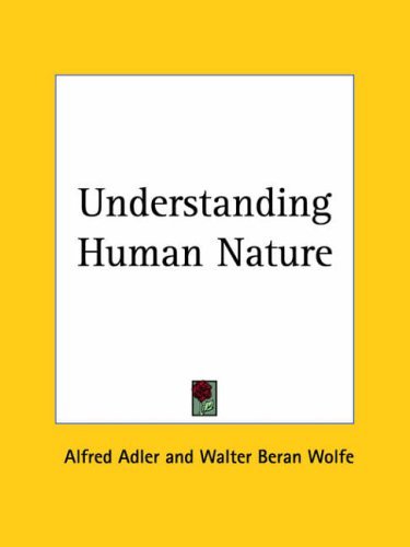 9780766142633: Understanding Human Nature 1927