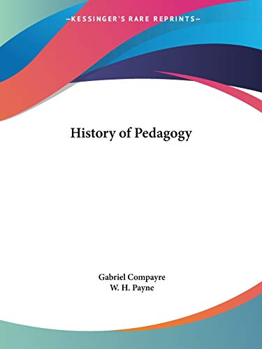 9780766154865: History of Pedagogy