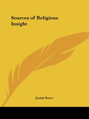 9780766171848: Sources of Religious Insight (1912)