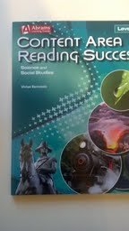 Stock image for Content Area Reading Success - Science & Social Studies - Level E for sale by HPB-Red