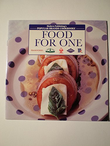 Beispielbild fr Food for One zum Verkauf von Wonder Book
