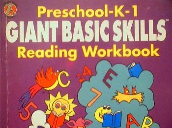 Beispielbild fr Giant Basic Skills Preschool-K-1 Reading Workbook zum Verkauf von HPB-Ruby