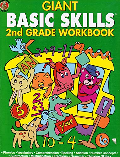 Stock image for Giant Basic Skills: 2nd Grade Workbook for sale by ThriftBooks-Dallas
