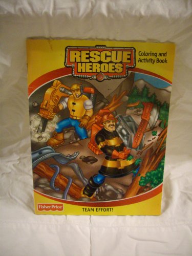 9780766605169: Rescue Heroes Team Effort! (Coloring and Activity Book)