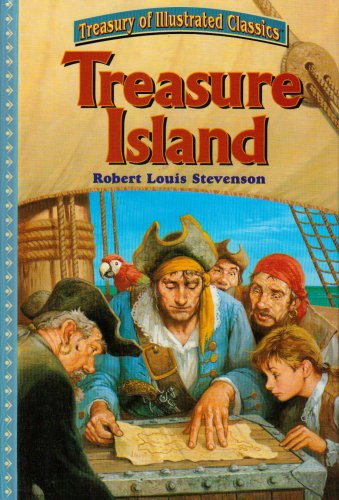 Beispielbild fr Treasure Island (Treasury of Illustrated Classics) zum Verkauf von SecondSale