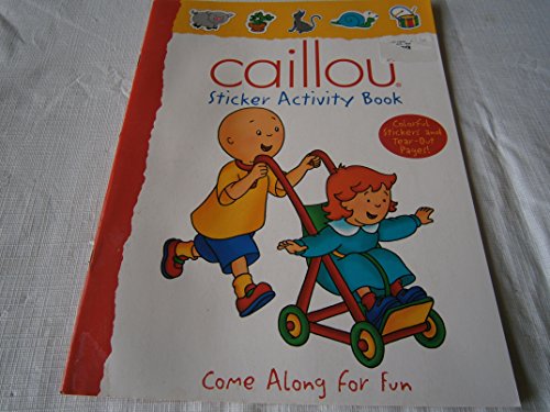 9780766611184: Caillou Sticker Activity Book (Honey Bear Books)