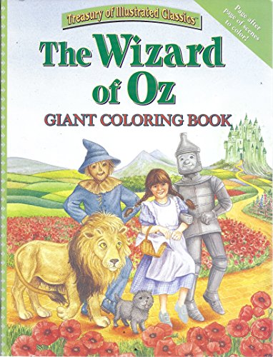 9780766613300: The Wizard of Oz Giant Coloring Book (Treasury of Illustrated Classics)