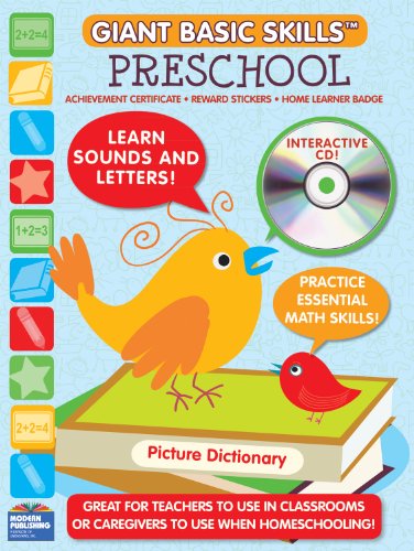 Preschool Giant Basic Skills Workbook with CD Rom (Giant Basic Skills Workbooks) (9780766620124) by Modern Publishing