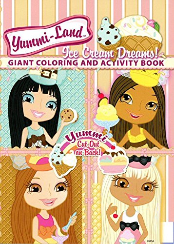 Yummi-Land Giant Coloring and Activity Book - Ice Cream Dreams (9780766631021) by Modern Publishing