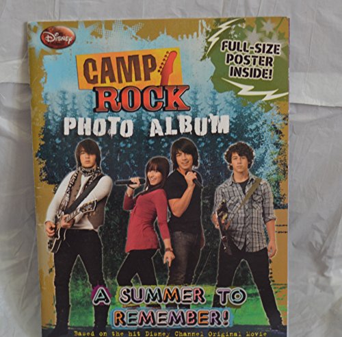 Beispielbild fr Camp Rock Photo Album with Full-Size Poster zum Verkauf von Ergodebooks