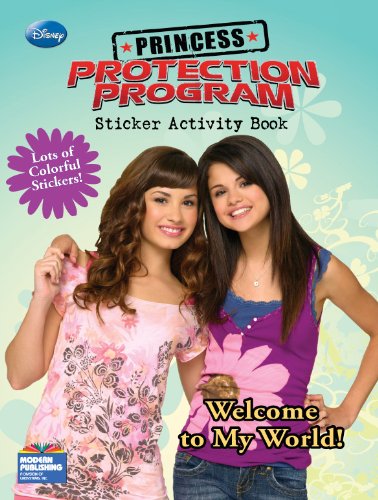 9780766634640: Disney Princess Protection Program Welcome to My World Sticker Activity Book