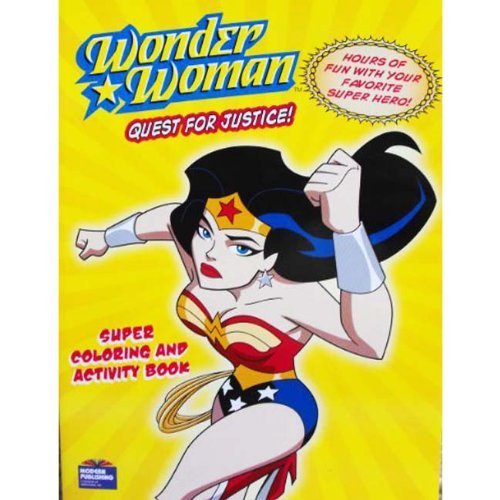 9780766636613: Wonder Woman Super Coloring and Activity Book