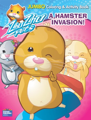 Stock image for Zhu Zhu Pets Jumbo Coloring and Activity Book for sale by BargainBookStores