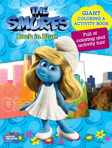 Smurfs Movie Giant Color Book - Back in Blue! (9780766639867) by Modern Publishing