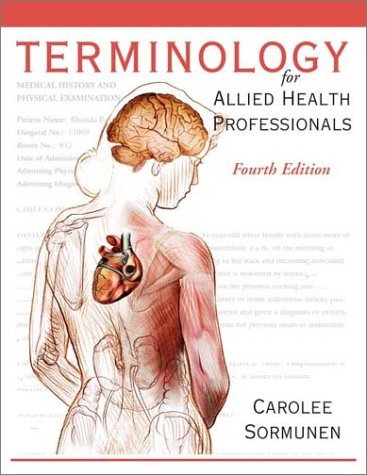 Stock image for Terminology for Allied Health Professionals for sale by Better World Books: West