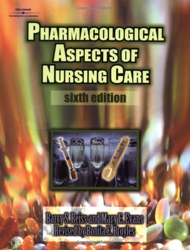 Imagen de archivo de Pharmacological Aspects of Nursing Care a la venta por Better World Books