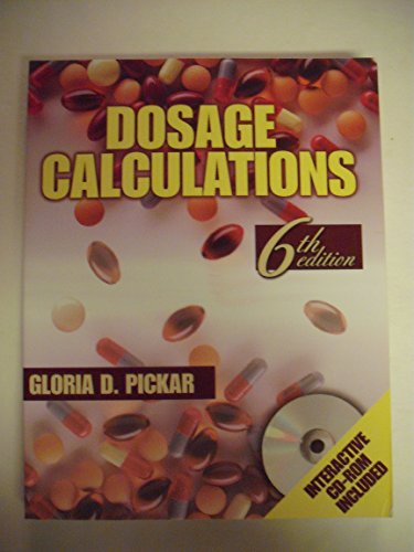 Imagen de archivo de Dosage Calculations, 6E a la venta por Wonder Book