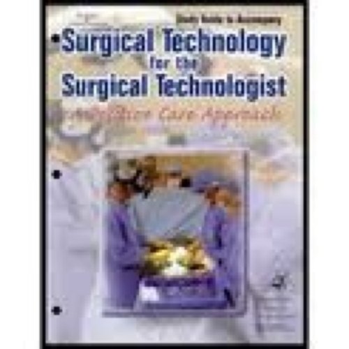 Stock image for Surgical Technology For The Surgical Technologist Study Guide for sale by Front Cover Books