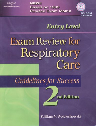 Beispielbild fr Entry Level Exam Review for Respiratory Care (ENTRY LEVEL EXAM REVIEW RESPIRATORY CARE) zum Verkauf von HPB-Red
