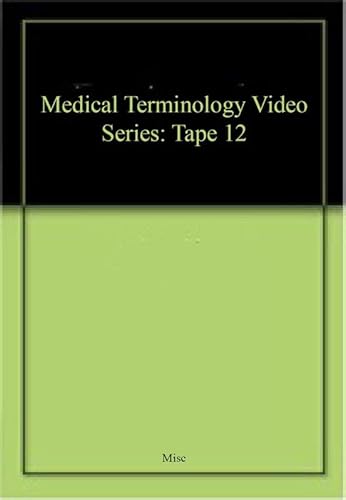 Medical Terminology Video Series-Tape 12 (9780766809963) by Delmar Learning