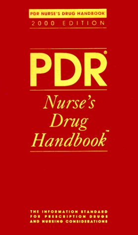 Beispielbild fr 2000 PDR Nurse's Drug Handbook (Pdr Nurses Handbook, 2000) zum Verkauf von BooksRun