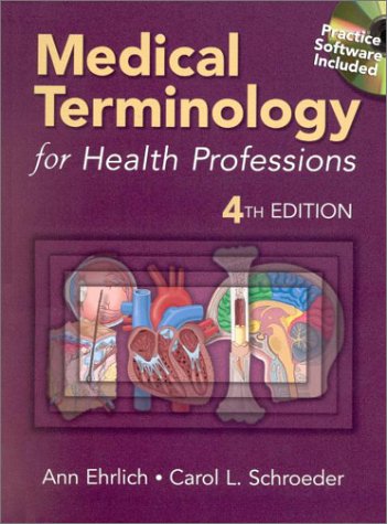 Imagen de archivo de Medical Terminology for Health Professions (Book with 2 Audio Cassettes + CD-ROM) a la venta por BOOKWEST