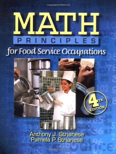 Stock image for Math Principles for Food Service for sale by ThriftBooks-Atlanta