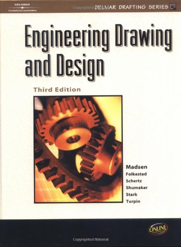 Imagen de archivo de Engineering Drawing and Design (Drafting Series) a la venta por Reliant Bookstore