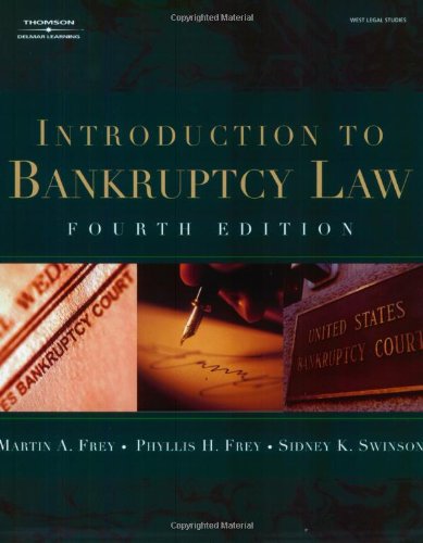 9780766820364: Introduction to Bankruptcy Law (West Legal Studies series)