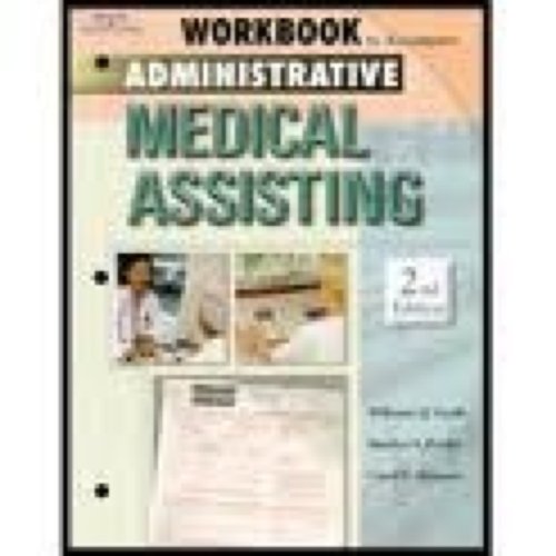 Imagen de archivo de Workbook to Accompany Delmar  s Administrative Medical Assisting a la venta por HPB-Red