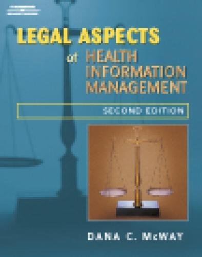 Beispielbild fr Legal Aspects of Health Information Management zum Verkauf von Better World Books