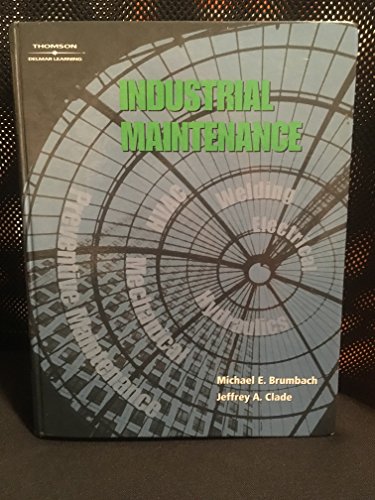 Imagen de archivo de Industrial Maintenance a la venta por Better World Books