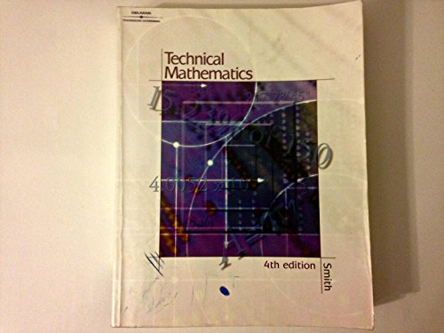 Technical Mathematics- Softcover (9780766828018) by Smith, Robert D.