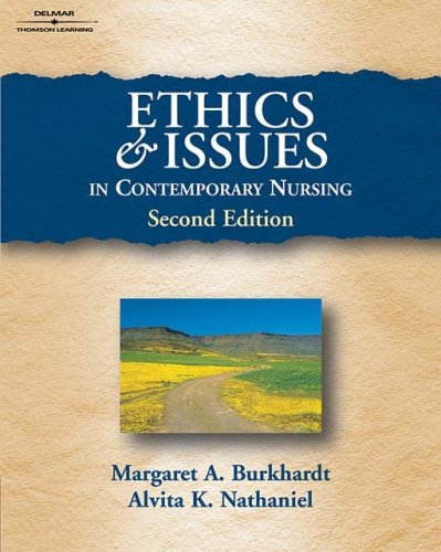 Imagen de archivo de Ethics and Issues in Contemporary Nursing a la venta por Better World Books
