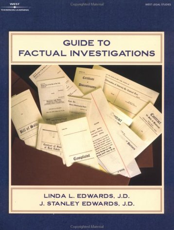 Stock image for Guide to Factual Investigations for sale by ThriftBooks-Dallas