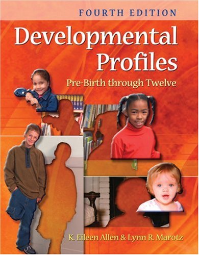 Imagen de archivo de Developmental Profiles: Pre-Birth Through Twelve a la venta por a2zbooks