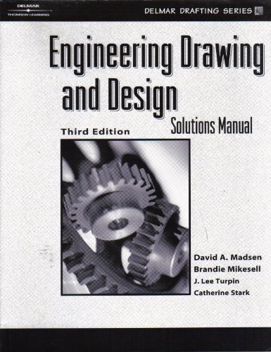 Beispielbild fr Engineering Drawing And Design Solutions Manual (Hardcover) ; 9780766843363 ; 076684336X zum Verkauf von APlus Textbooks
