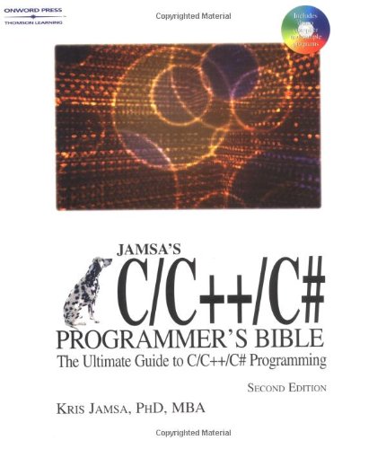 Imagen de archivo de Jamsa's C/C++/C# Programmer's Bible a la venta por ThriftBooks-Dallas