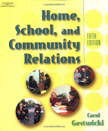 Imagen de archivo de Home, School, & Community Relations a la venta por BooksRun