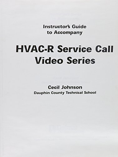 Hvac-R Service Calls Video Series (VHS) (9780766887947) by Delmar